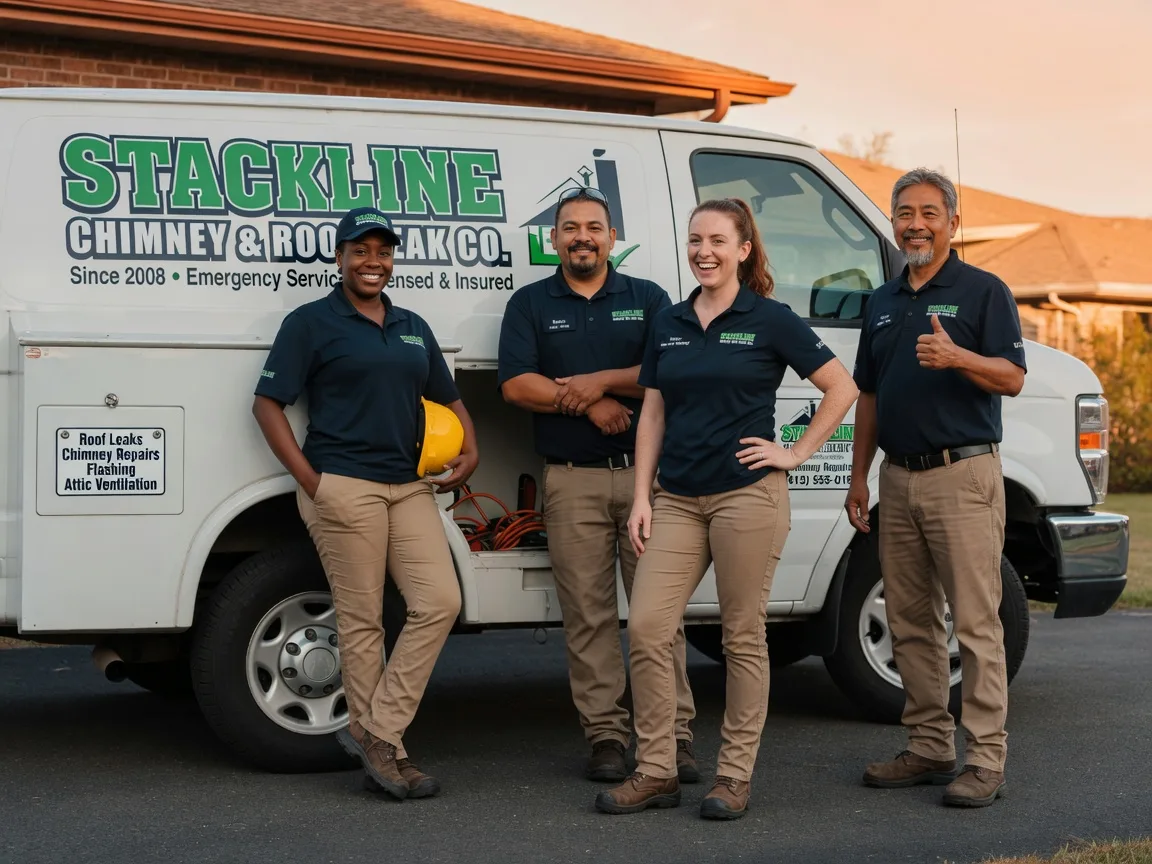 Chimney flashing repair company in Scammon, KS